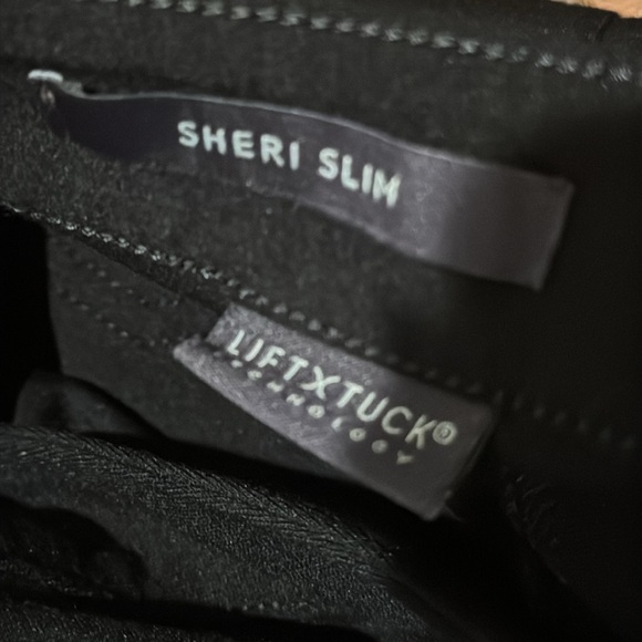 NYDJ Sheri slim black 5 pocket stretch jeans - Picture 5 of 12